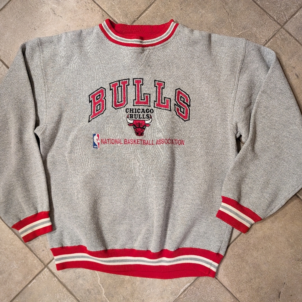 Vintage 90s Chicago Bulls Crewneck Sweatshirt